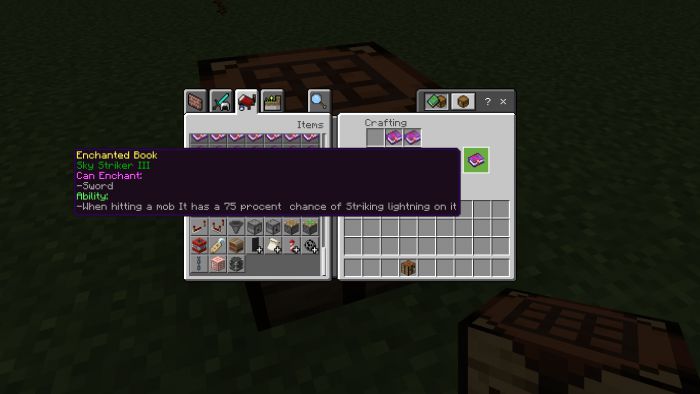 Advanced Enchants Addon (1.19) - MCPE/Bedrock Mod 4