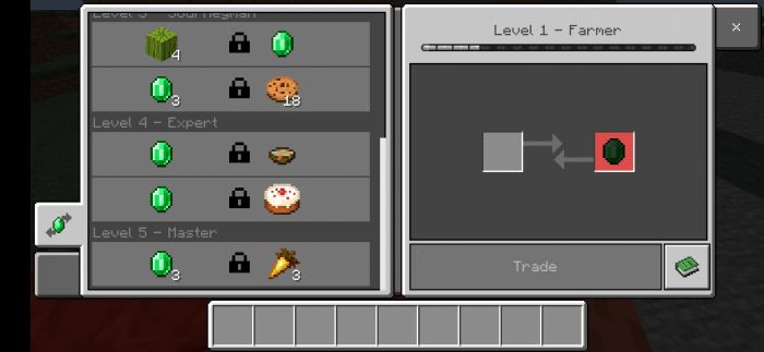 All Trades Visible Texture Pack (1.19) - MCPE/Bedrock 4