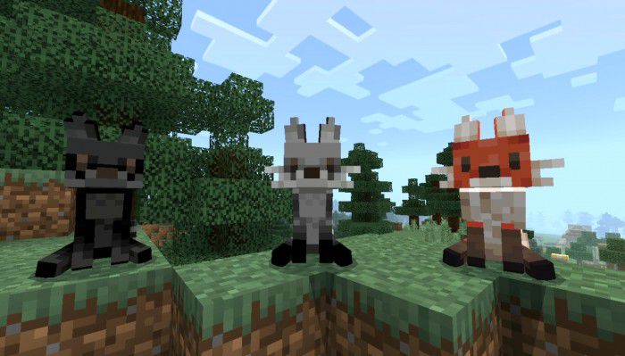 Beautiful Foxes Addon (1.20, 1.19) - MCPE/Bedrock Mod 3