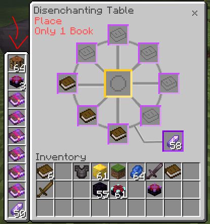 Disenchanter Table Addon (1.20, 1.19) - MCPE/Bedrock Mod 4