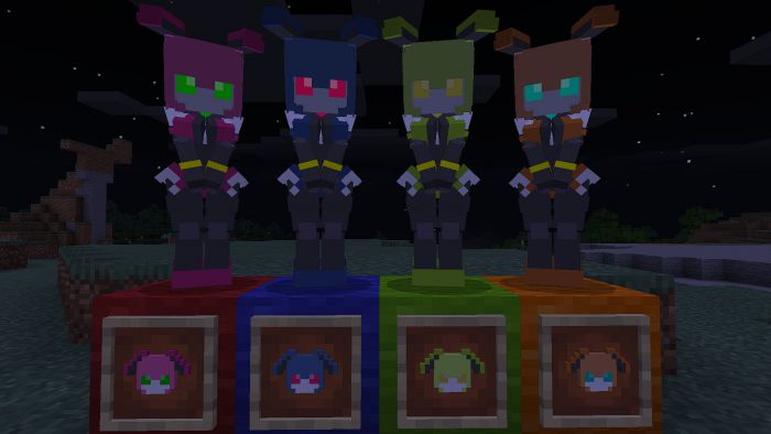 Lovely Robots Addon (1.19, 1.18) - MCPE/Bedrock Mod 4