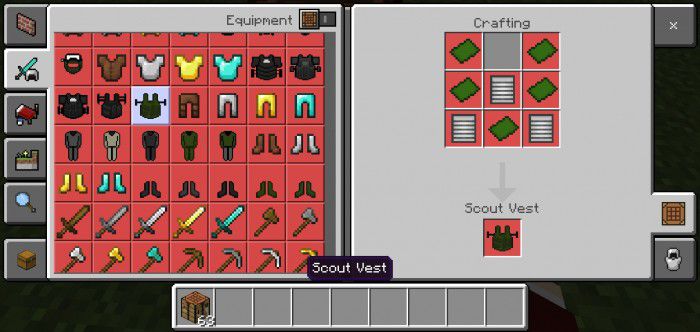 Warfare Armors Addon (1.19) - MCPE/Bedrock Mod 4