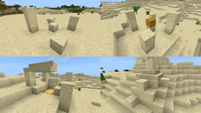 Abandoned & Ruin Structures Addon (1.19) - MCPE/Bedrock Mod 38