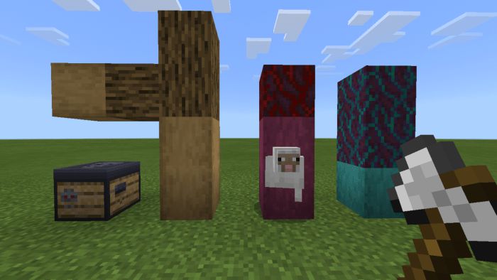 Ghost Block Addon (1.20, 1.19) - MCPE/Bedrock Pass Through Blocks Mod 4