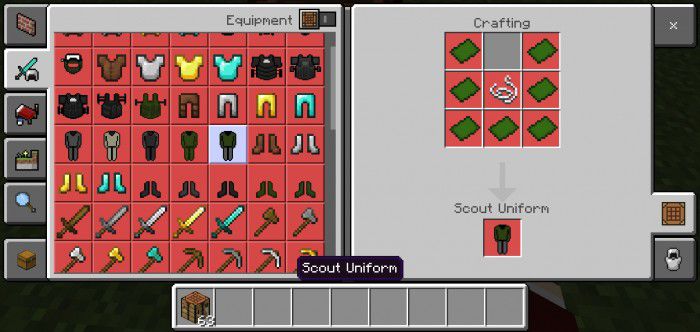 Warfare Armors Addon (1.19) - MCPE/Bedrock Mod 5