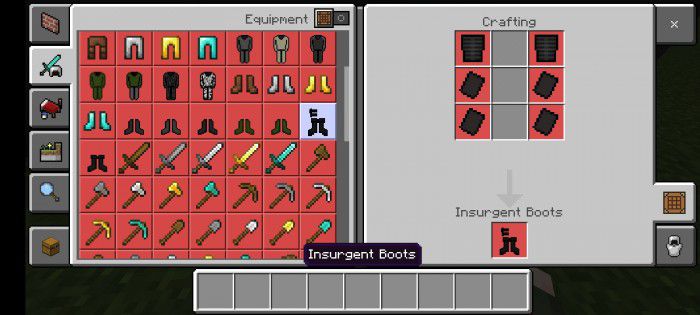 Warfare Armors Addon (1.19) - MCPE/Bedrock Mod 29