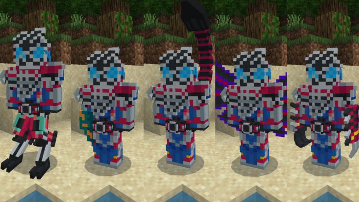 Kamen Rider Revice Addon (1.19) - MCPE/Bedrock Mod 27