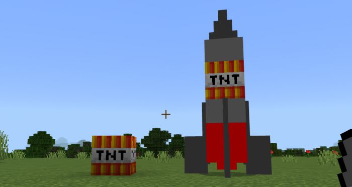 Missile and TNT Addon (1.19) - MCPE/Bedrock Mod 42