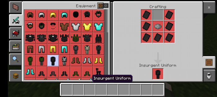 Warfare Armors Addon (1.19) - MCPE/Bedrock Mod 30