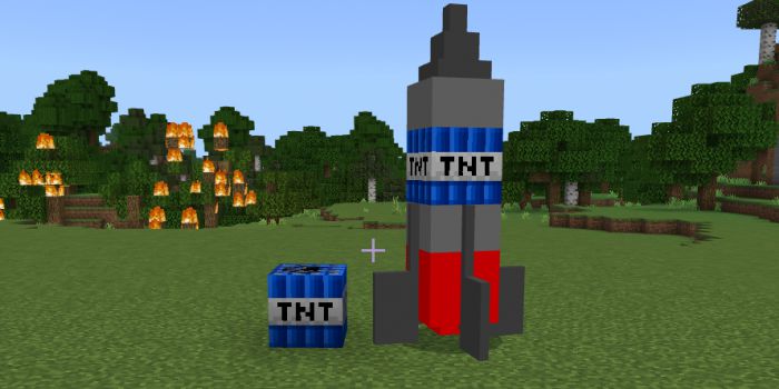 Missile and TNT Addon (1.19) - MCPE/Bedrock Mod 45