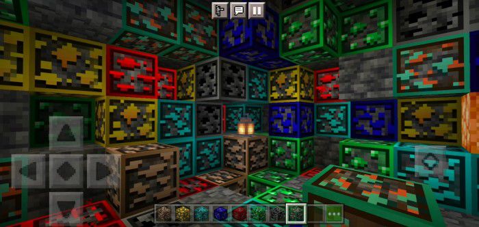 Animated Outlined Ores (1.19) - Ores Brillantes Texture Pack MCPE 6