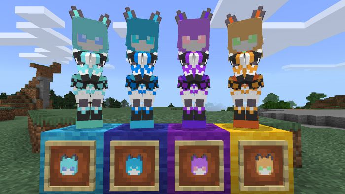 Lovely Robots Addon (1.19, 1.18) - MCPE/Bedrock Mod 6