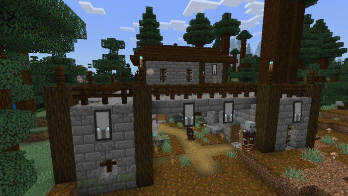 Abandoned & Ruin Structures Addon (1.19) - MCPE/Bedrock Mod 51