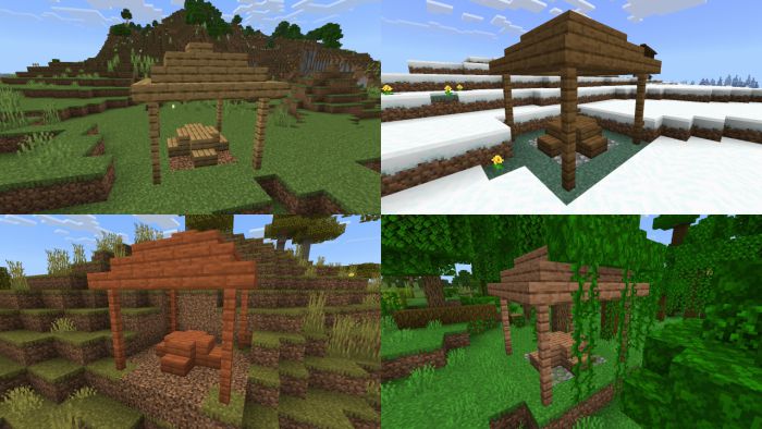 Abandoned & Ruin Structures Addon (1.19) - MCPE/Bedrock Mod 58