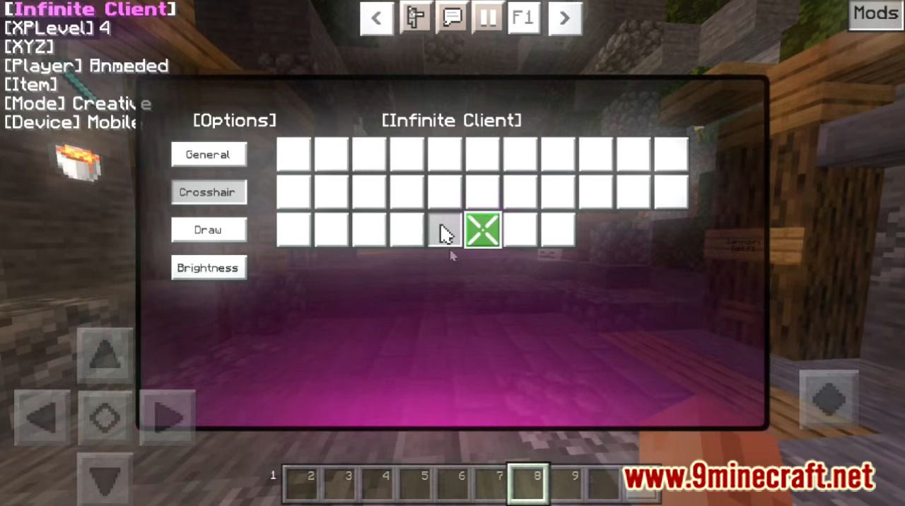 Infinite Client V2 (1.19) - FullBright, Drawable Crosshair, FPS Boost 7