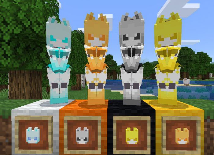 Lovely Robots Addon (1.19, 1.18) - MCPE/Bedrock Mod 7