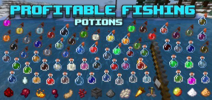 Profitable Fishing Addon (1.19) - MCPE/Bedrock Mod 7