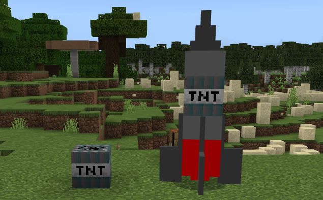 Missile and TNT Addon (1.19) - MCPE/Bedrock Mod 62