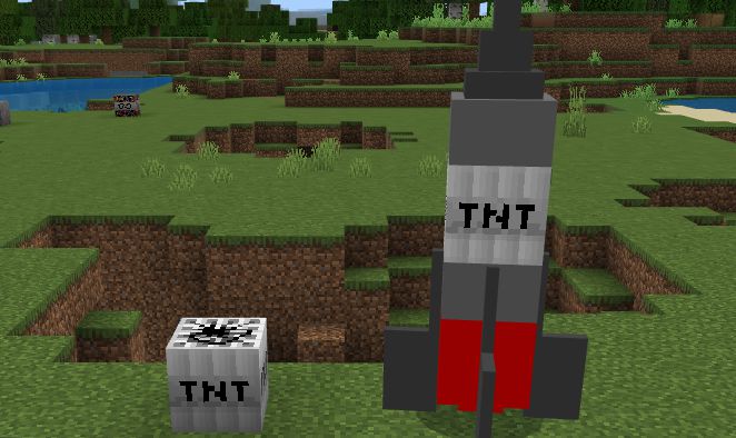 Missile and TNT Addon (1.19) - MCPE/Bedrock Mod 65