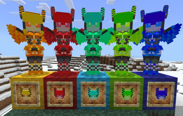 Lovely Robots Addon (1.19, 1.18) - MCPE/Bedrock Mod 8