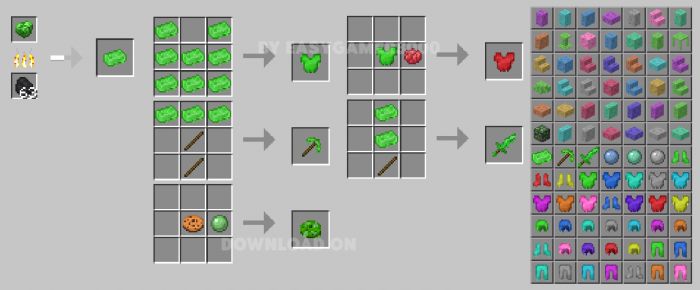 Slimecraft Addon (1.19) - MCPE/Bedrock Mod 8