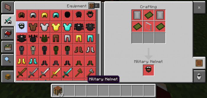 Warfare Armors Addon (1.19) - MCPE/Bedrock Mod 8