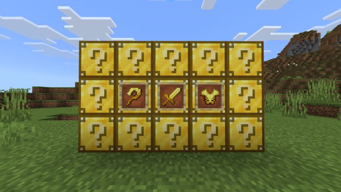 New Lucky Blocks Addon (1.19) - MCPE/Bedrock Mod 8