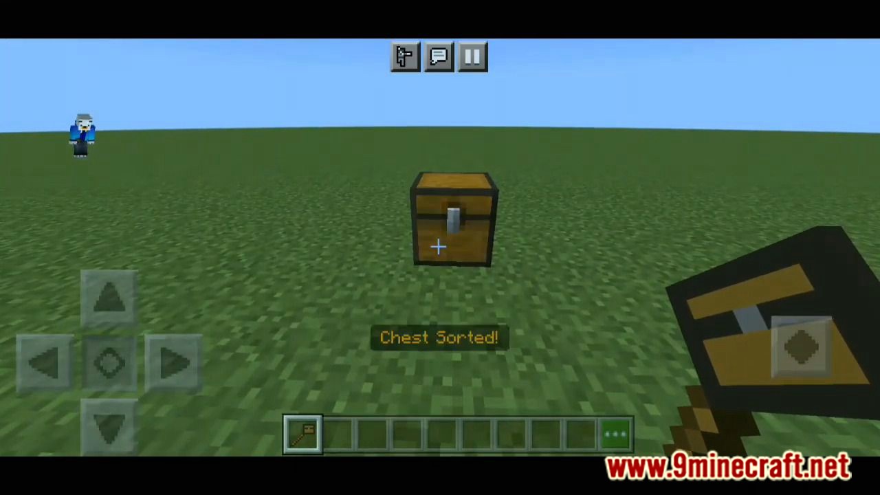 Sorting Wand Addon (1.20, 1.19) - MCPE/Bedrock Chest Sorter Mod 3