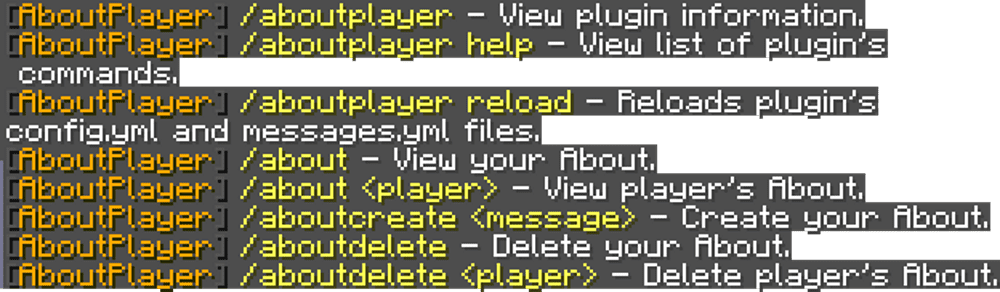 AboutPlayer Plugin (1.12.2) – Bukkit, Spigot, Paper 7