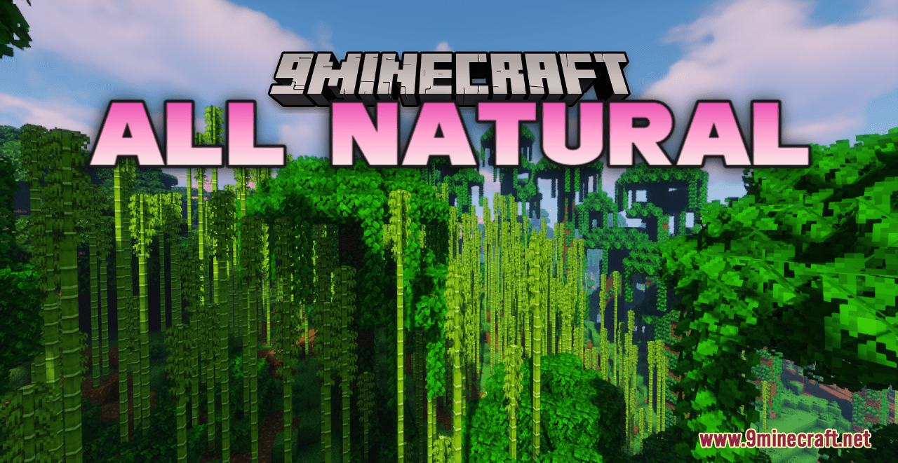 All Natural Resource Pack (1.20.6, 1.20.1) - Texture Pack 1