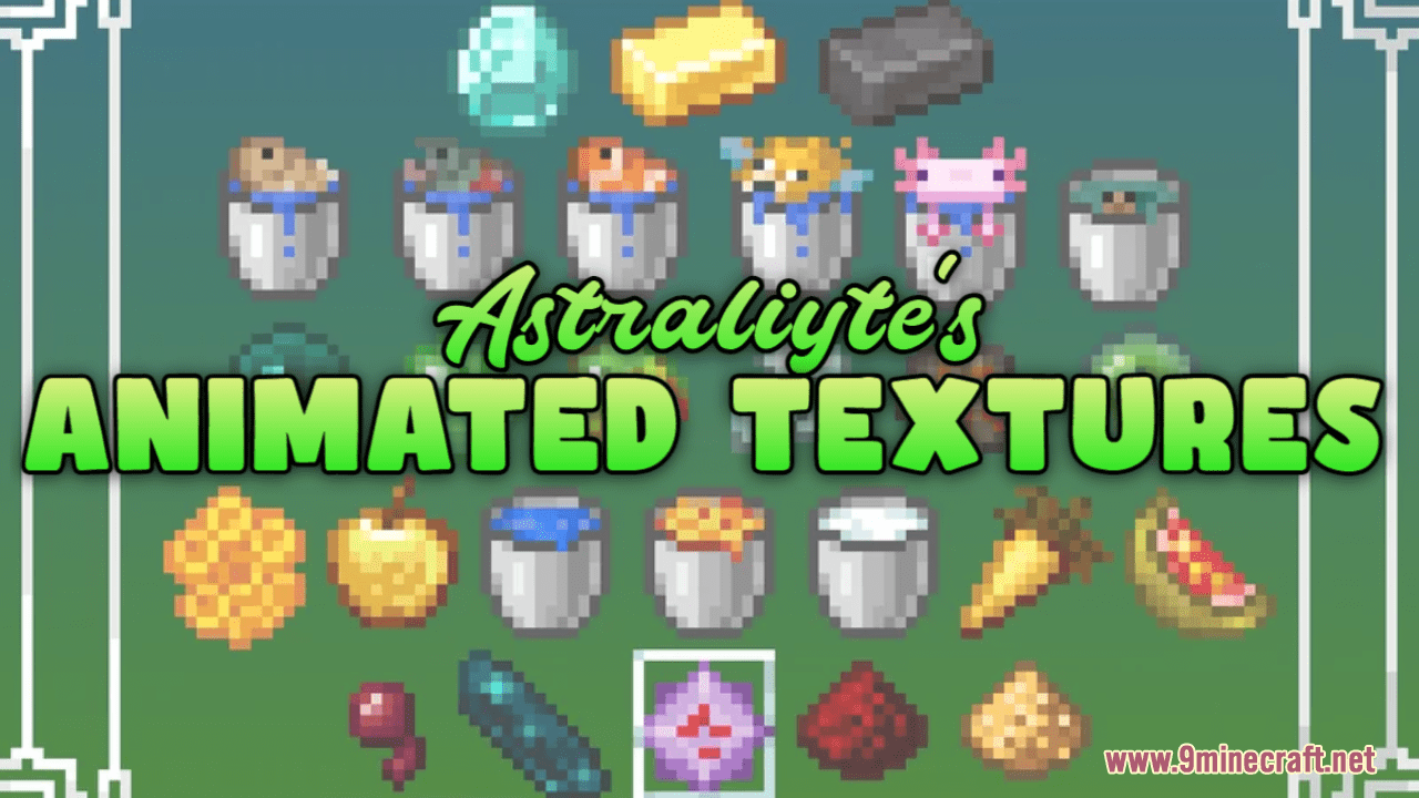 Astraliyte's Animated Textures Resource Pack (1.20.4, 1.19.4) - Texture Pack 1