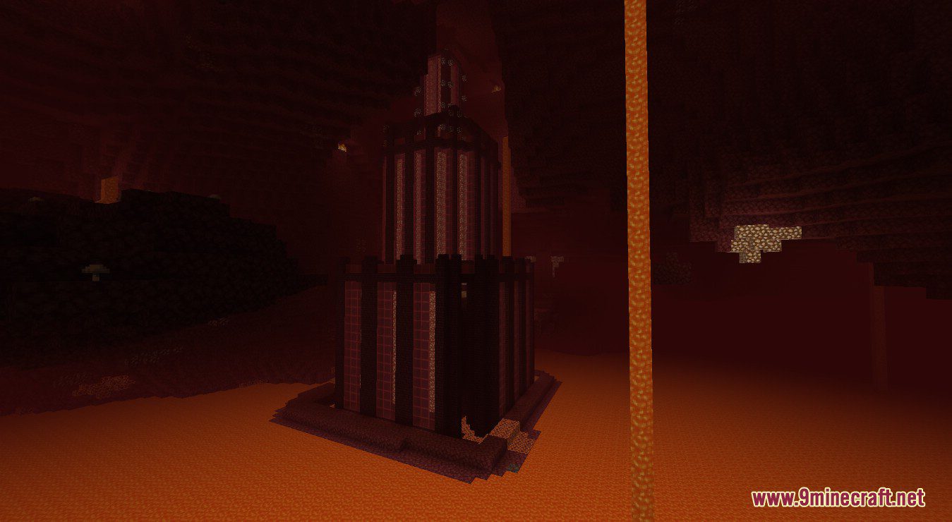 Awesome Dungeon Nether Mod (1.20.1, 1.19.4) - More Structures 7