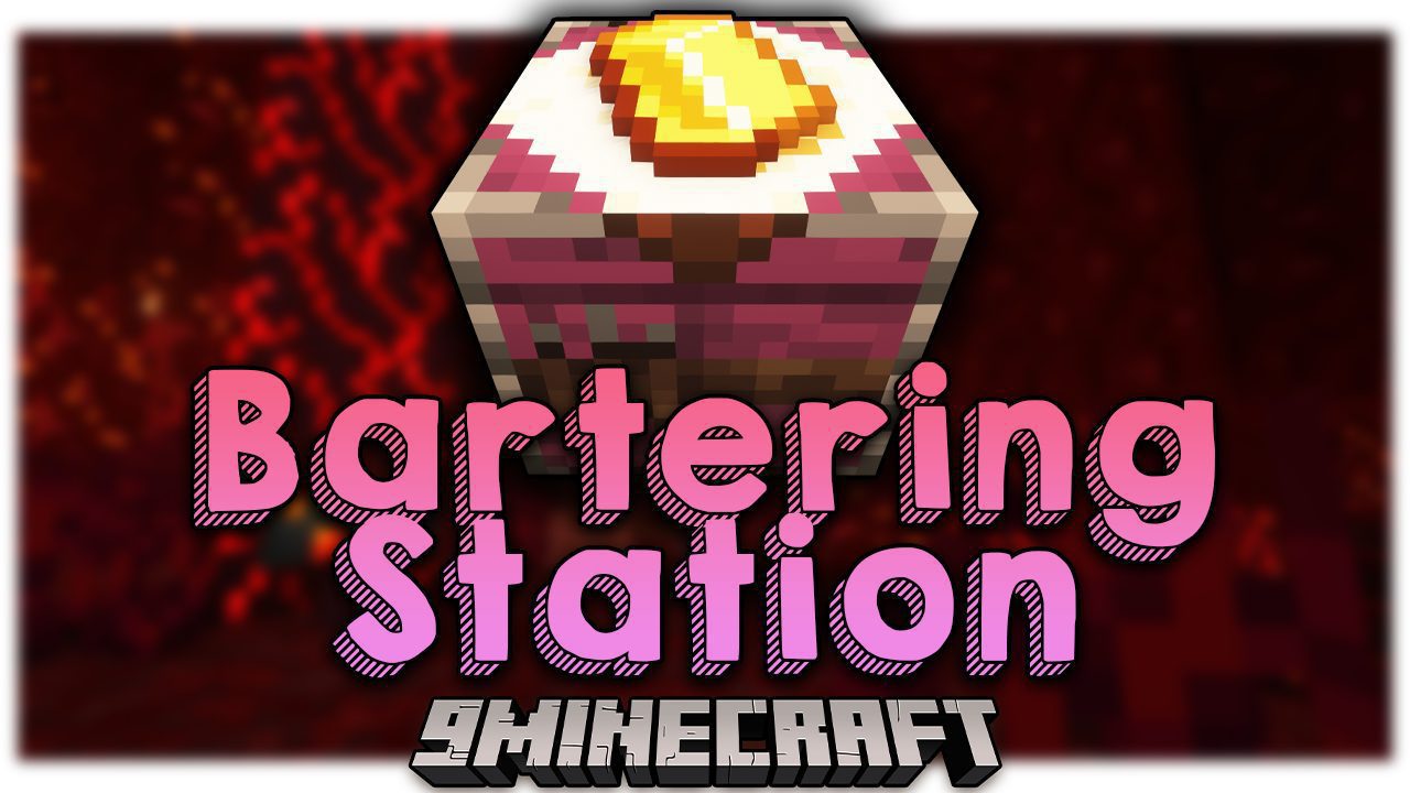 Bartering Station Mod (1.20.4, 1.19.4) - Automation To Your Piglin Farms 1