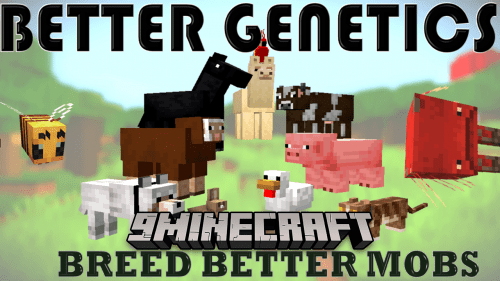 Better Genetics Data Pack (1.21.1, 1.20.1) – Breed Better Mobs Thumbnail