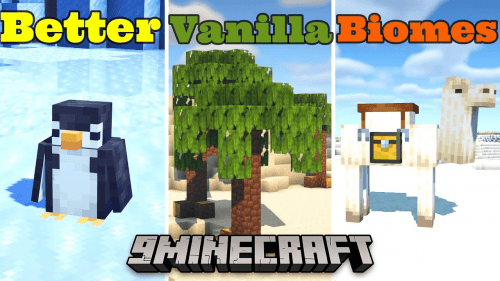 Better Minecraft Vanilla Biomes Data Pack (1.19.3, 1.18.2) – Beautiful Upgraded Biomes Thumbnail