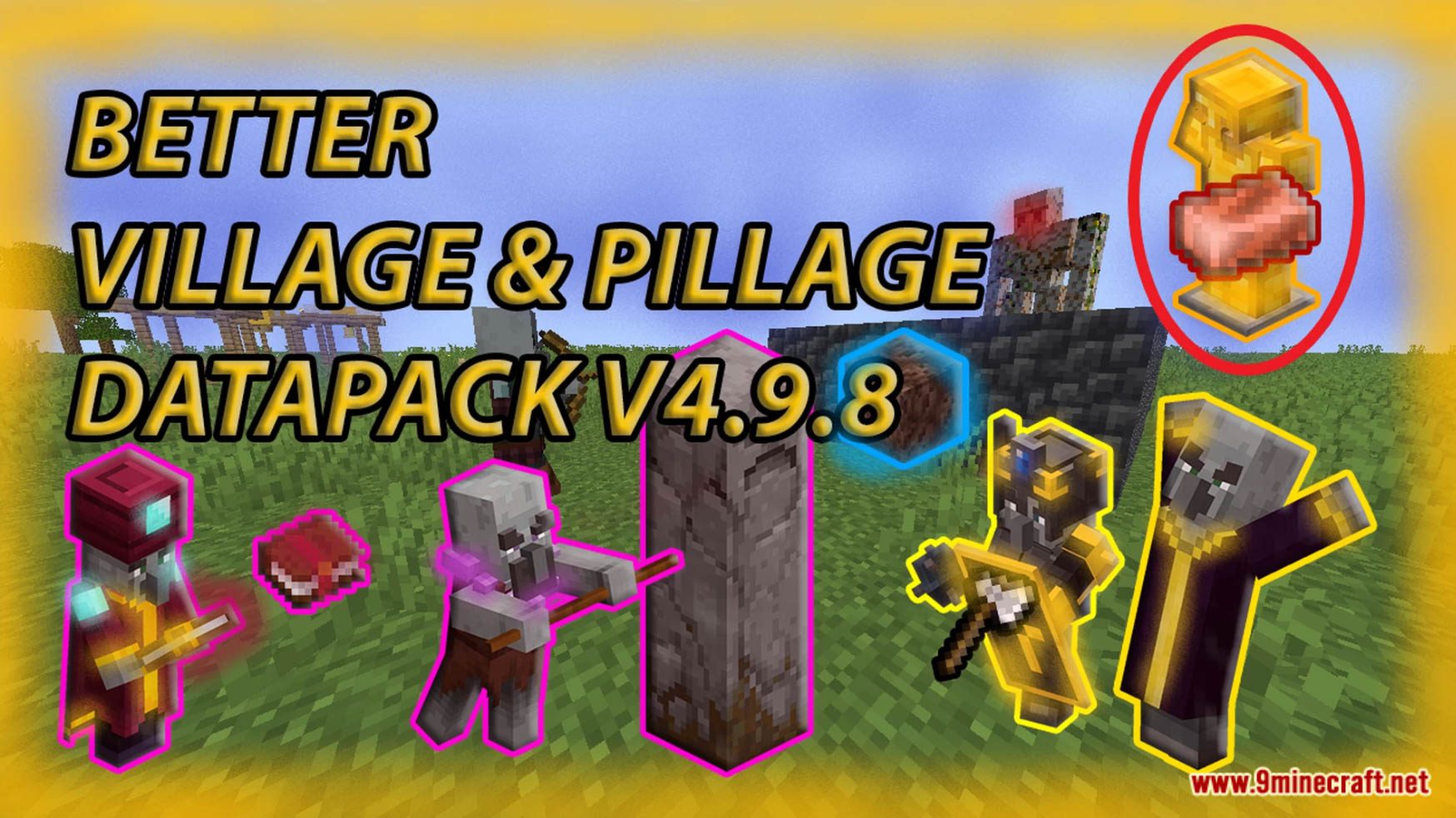 Better Village And Pillage Data Pack (1.19.3, 1.18.2) - New Village And Pillage! 3