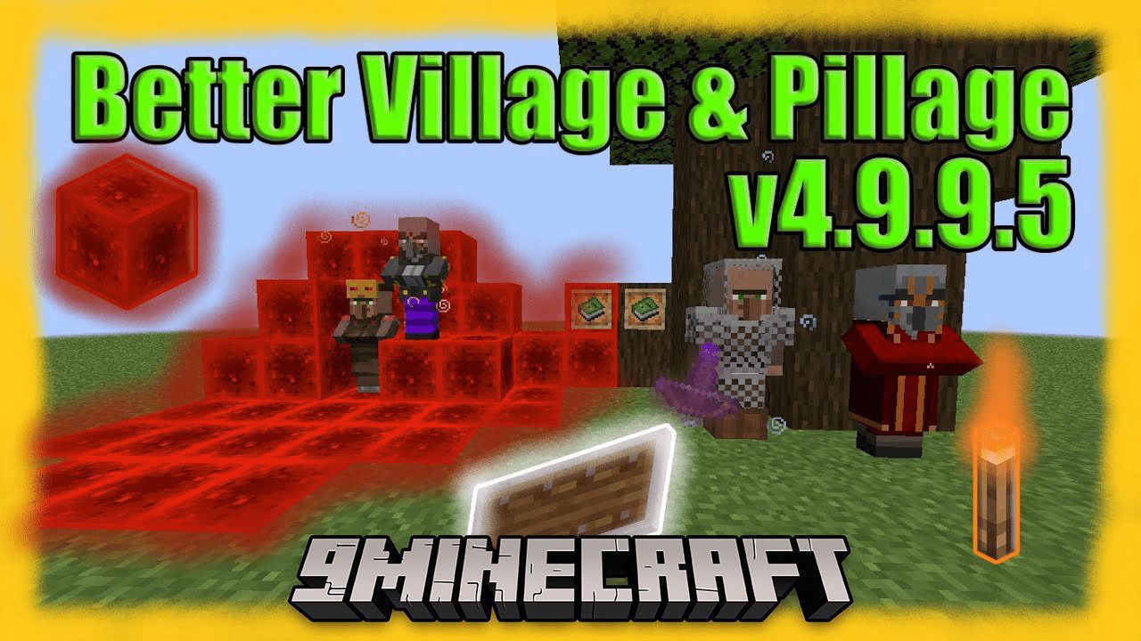 Better Village And Pillage Data Pack (1.19.3, 1.18.2) - New Village And Pillage! 1