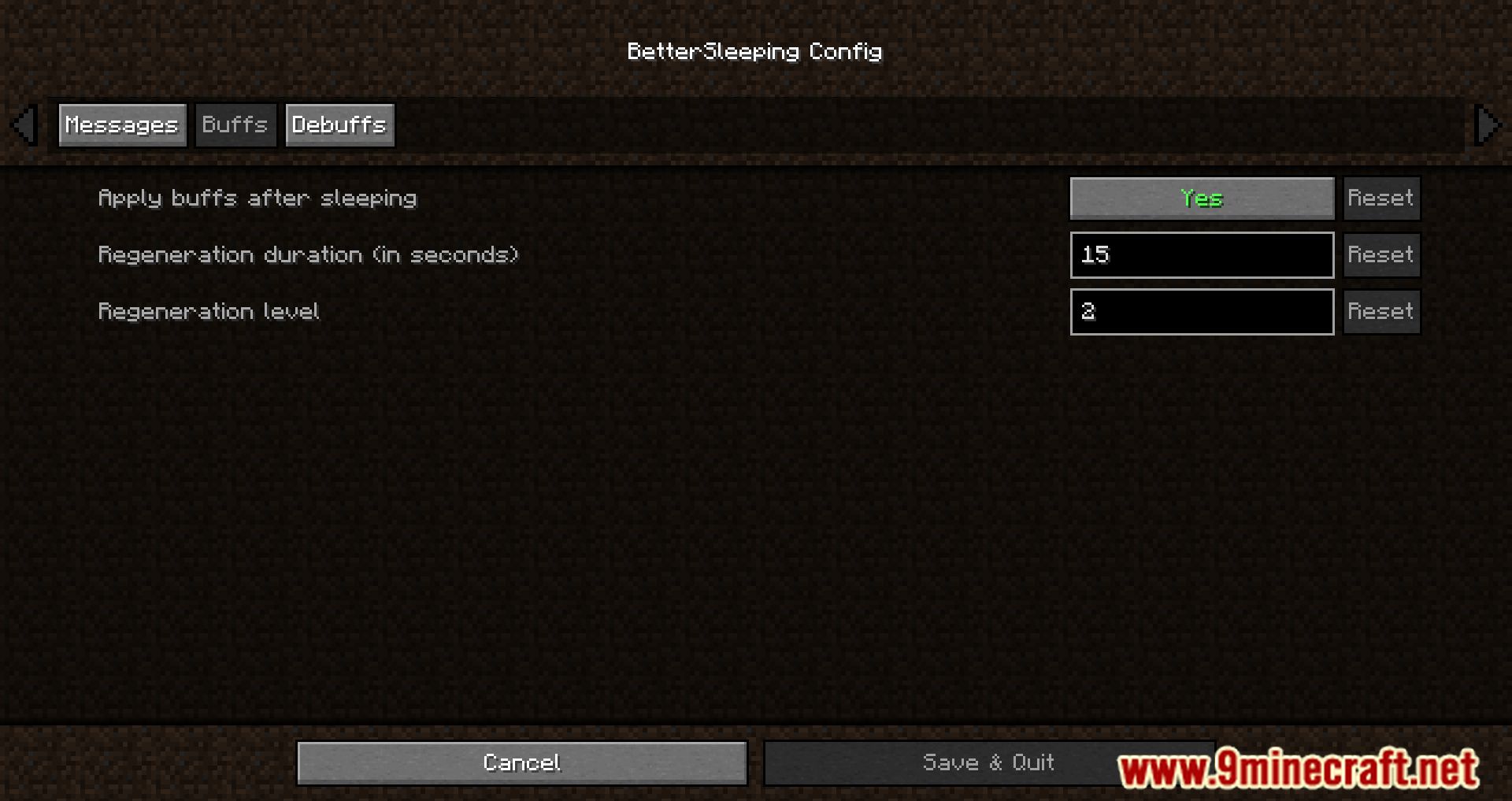 BetterSleeping Revived Mod (1.19.2, 1.18.2) - Sleeping Becomes More Critical 4