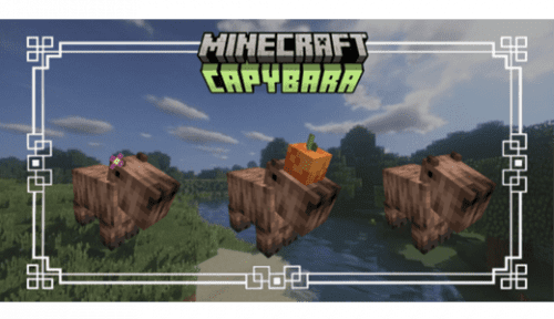 Capybara Resource Pack (1.19) – MCPE/Bedrock Thumbnail