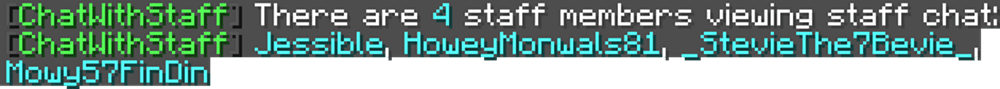 ChatWithStaff Plugin (1.12.2) – Bukkit, Spigot, Paper 6