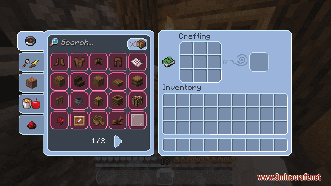 Cinnamoroll GUI & Hotbar Resource Pack (1.20.6, 1.20.1) - Texture Pack 10