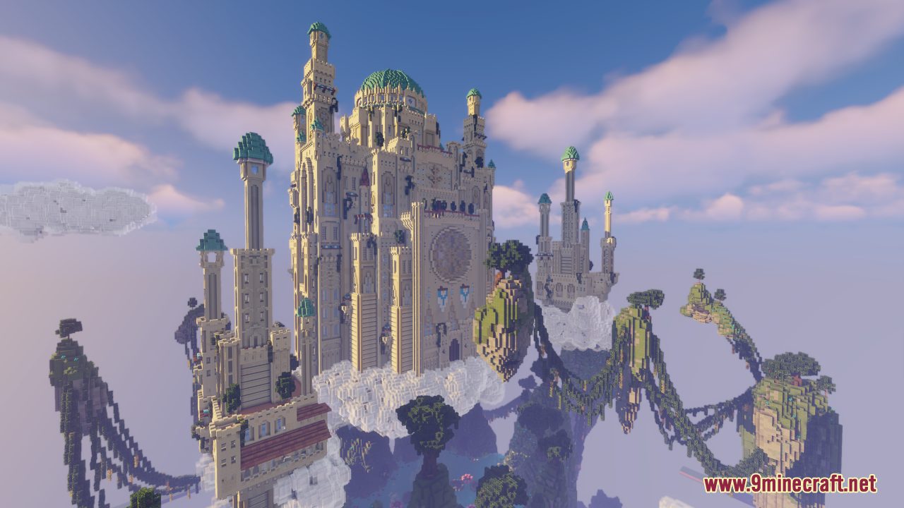 Cloud Palace Map (1.21.1, 1.20.1) - Kingdom On The Cloud 3