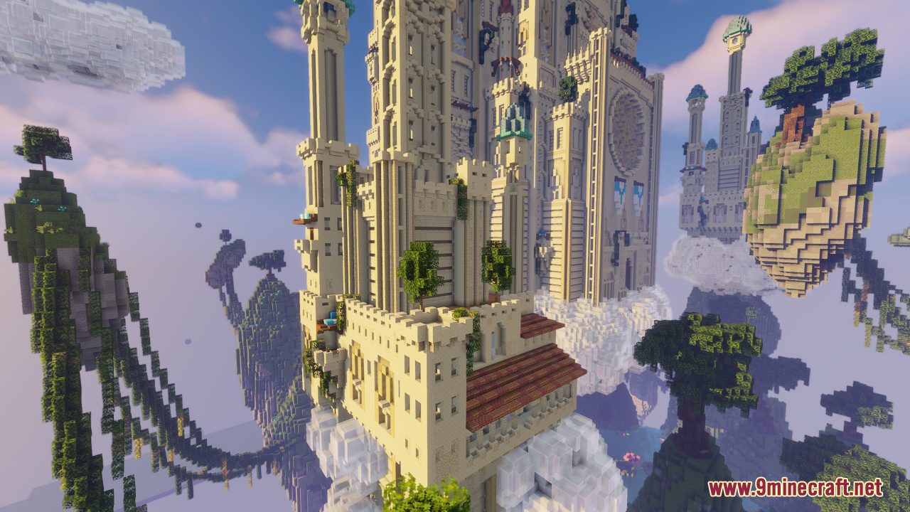 Cloud Palace Map (1.21.1, 1.20.1) - Kingdom On The Cloud 7