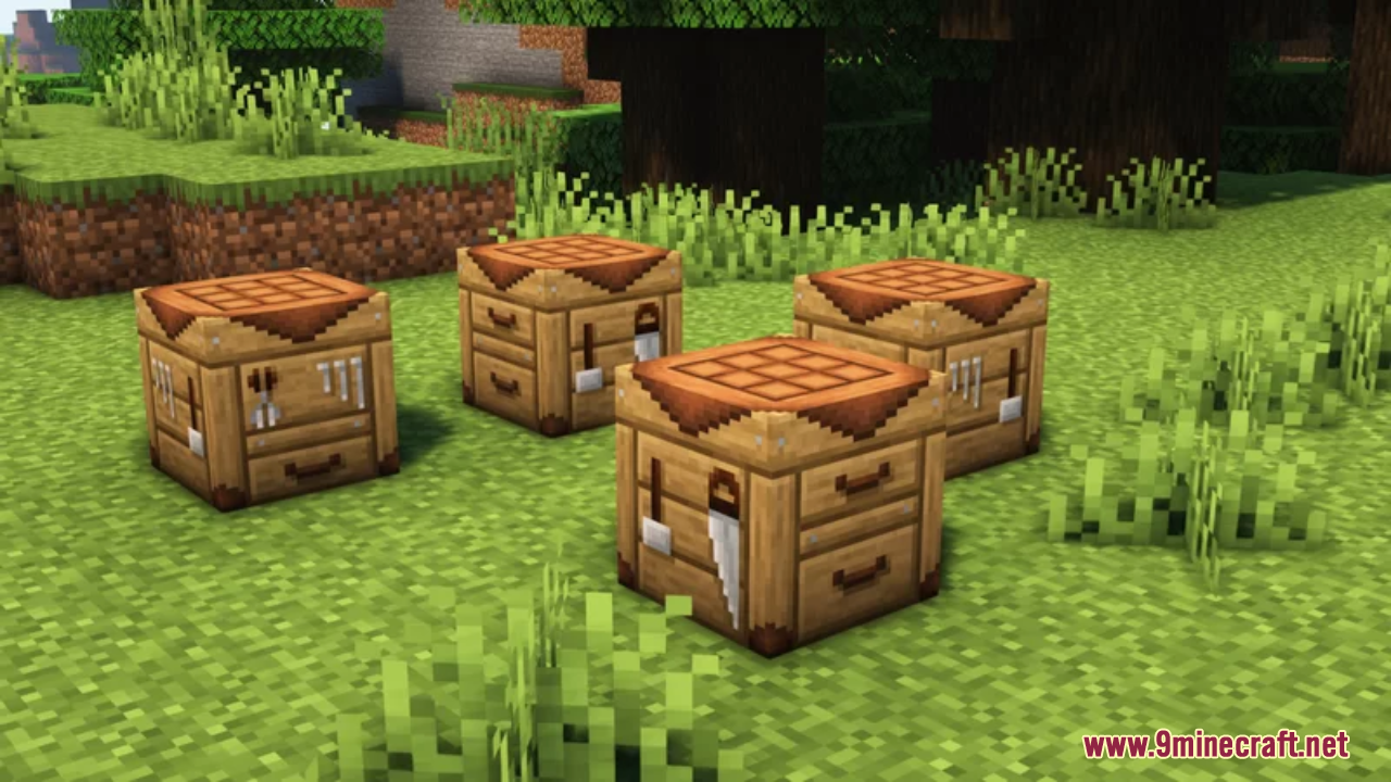 Consistent Leather & Crafting Table Resource Pack (1.20.6, 1.20.1) - Texture Pack 15