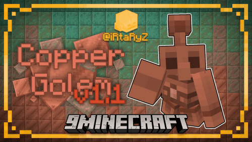Copper Golem Data Pack (1.20.6, 1.20.1) – New Golem In Minecraft! Thumbnail