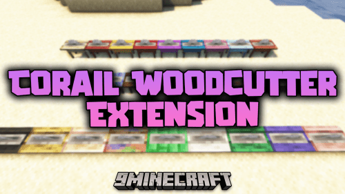 Corail Woodcutter Extension Mod (1.19.3, 1.18.2) – Different Types Of Woodcutter Thumbnail