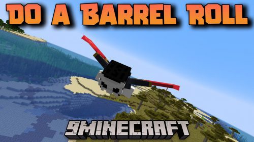 Do A Barrel Roll Mod (1.19.4, 1.18.2) – Elytra Flight To Be More Fun Thumbnail