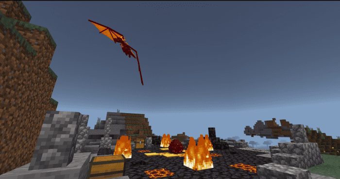 Dragon Mounts 2 Addon (1.19) - MCPE/Bedrock Dracomalum Mod 17