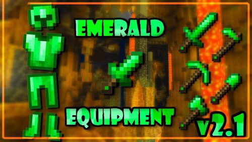 Emerald Equipment Addon (1.19) – Armor, Echo Tools, and Staff Thumbnail