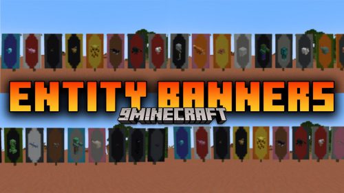 Entity Banners Mod (1.19.2, 1.18.2) – Entity-Specific Banners Thumbnail